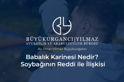babalık karinesi nedir soybağının reddi ile ilişkisi