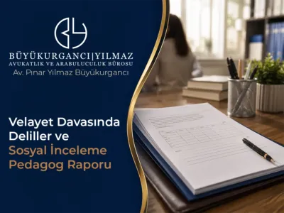 Velayet Davasında Deliller ve Sosyal İnceleme (Pedagog) Raporu